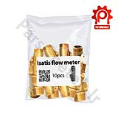 پک 10 عددی فلومتر برنجی ایساتیس - Isatis flow meter 10pcs